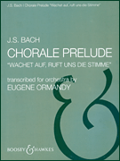cover CHORAL PRELUDE Orchestra sheet music cover